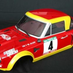 Carrozzeria Fiat 124 Abarth verniciata 190mm - TXXEZRL2408