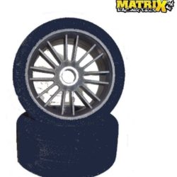 Spugne + cerchi shore 35 pan car anteriori 1/10 pancar - MTX-10A35PAN