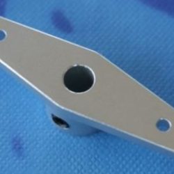 SQUADRETTA DOPPIA PER TIMONE IN ALLUMINIO CNC - TFL527B60