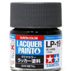 LP-19 GUN METAL 1pz bottiglietta colore a smalto - TAM82119-1PZ