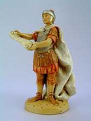 CENTURIONE ROMANO         12cm CON PERGAMENA DIPINTO A MANO - FONT154TL