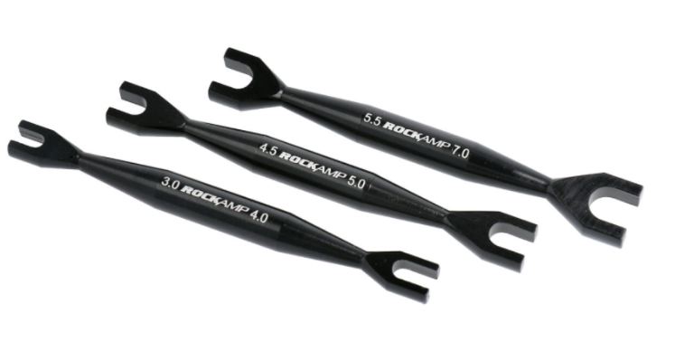 3 chiavine per regolazione tiranti 3,0/4,0/4,5/5,0/5,5/7,0mm - RBT-RA50376