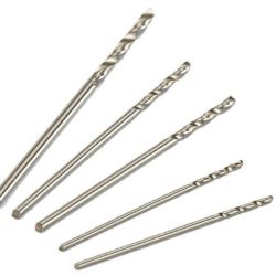 5 PUNTE DI RICAMBIO x TRAPANO A MANO 2x0,7 2x1,00 1x1,3mm - REV39068