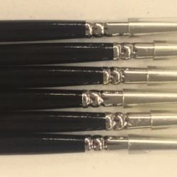 PENNELLI KOLINSKY TONDI      2 6pz COREL IN PELO DI MARTORA - NOC-PN151-2