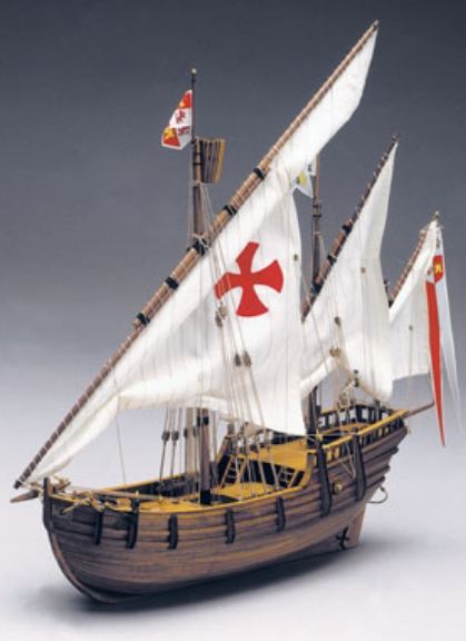 Nina caravella 1/50 lunga 400mm vele non incluse - M756