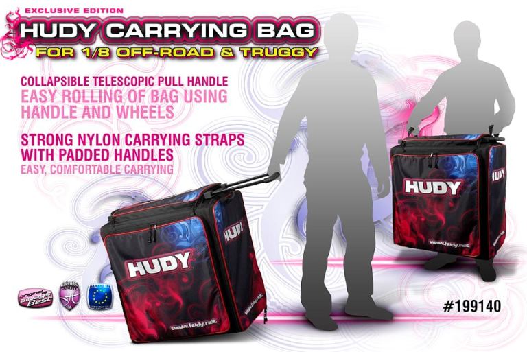 Borsone Hudy per buggy o truggy 1/8 trolley - HUD199140 - immagine 9