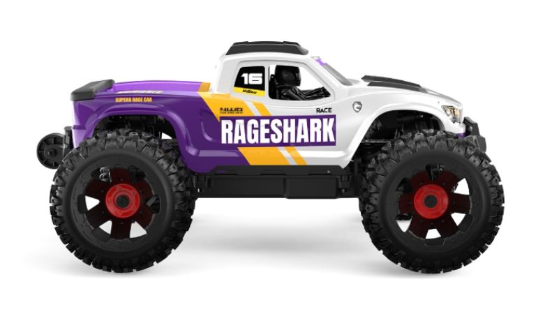 Rageshark Viola Monster Truck 1/16 brushed - RBT-UD1611A - immagine 4
