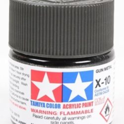 Colore acrilico X-10 Gun Metal 1pz da 10ml lucido - TAM81510-1PZ
