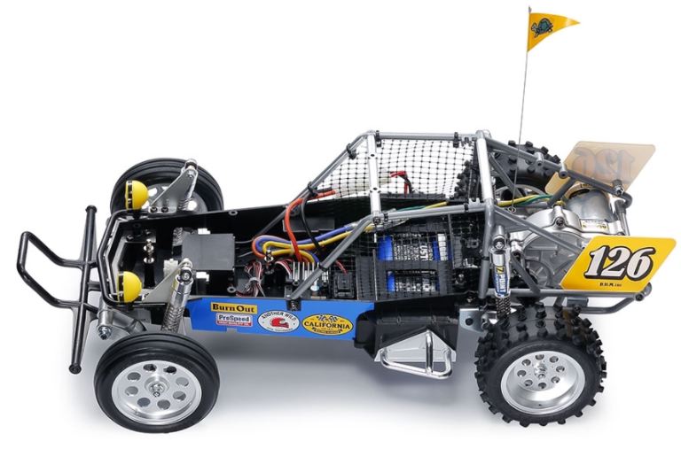 Wild One Or Blockhead Motors buggy 2wd 1/10 in kit vintage - TAM58695 - immagine 3