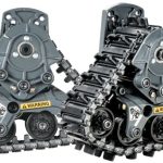 Coppia cingoli per telai 1/10 TT02 CC01 CC02 GF01 G6-01 - TAM54948