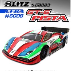 Blitz 1/8 GT carrozzeria GT6 per modelli 1/8 GT 1.0mm - GPEDTI6080910