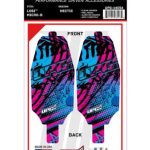 Micro-B Upgrade RC protezione adesiva teschio per telaio Losi  2pz - PROUPG-14056