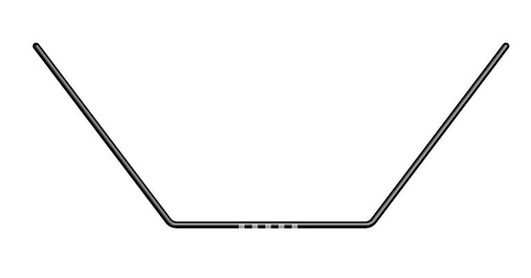 BARRA TORSIONE 1,5mm T4 POSTERIORE - HUD303495