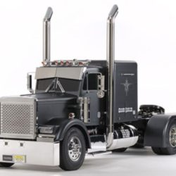 GRAND HAULER MATT BLACK   1/14 CON CABINA VERNICIATA - TAM56356