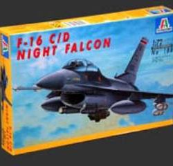 F16 C/D NIGHT FALCON      1/72 - ITA188