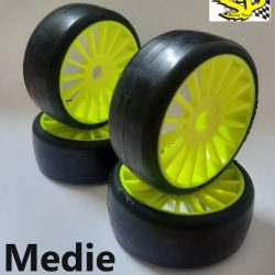 Gomme Slick Medium 1/8 GT 4pz - SPR-SL100