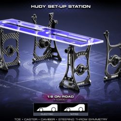 Set Up Hudy per pista 1/8 sia per scoppio che per elettrico - HUD108001