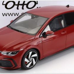 Golf GTI 2021 MK8 rosso metallizzato 1/18 Volkswagen Otto-Mobile - CAROT405