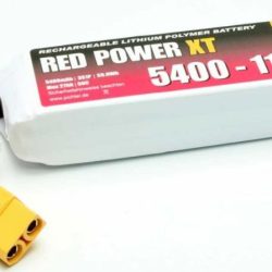 LiPo 3S 11,1V 5400mAh 25/50C XT90 RED POWER XT - PCH15438