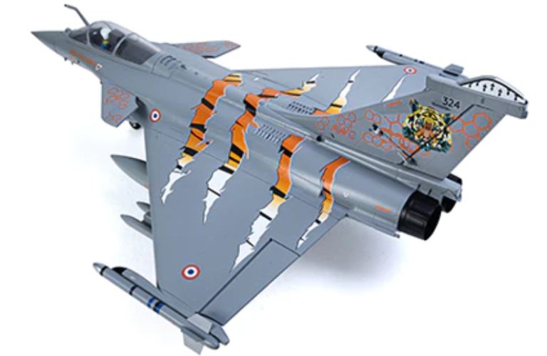 Rafale PNP kit Grey/Tiger 64mm EDF con gyro - BEEFMS139 - immagine 5