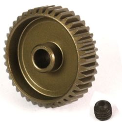 PIGNONE MODULO 64 CON 41 DENTI IN ALLUMINIO 7075 RINFORZATO - GPEDMG-64041