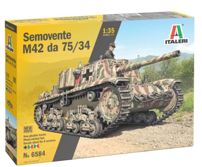 Carro Italiano Semovente M42 da 75/34 1/35 - ITA6584