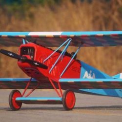 Fokker D7m blu 1730mm 17-20cc benzina o classe 90 elettrico ARF - PCH18008