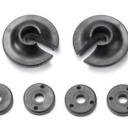 Piattelli e pistoncini Rustler 4x4 degli ammortizzatori - TXX3768