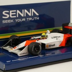 McLaren Honda MP4-4 Ayrton Senna 1/43 WC 1988 Vers. Sporcata - PMA540883312