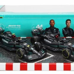 Set 2 Mercedes F1 W14 2023 1/43 Lewis Hamilton George Russel - BUR18-38071