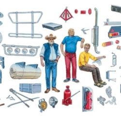 TRUCK ACCESSORIES         1/24 EUROPEI + USA TRUCK - ITA720