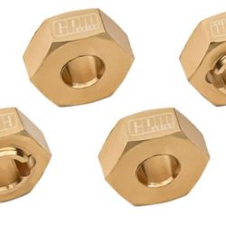 Micro-B/T Trascinatori esagonali ruote in ottone 4pz - PROMLMB010XOC