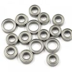 Set cuscinetti 16pz per Tamiya TT02 senza olio - GPEDYBS-0003