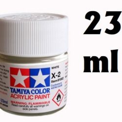 Colore acrilico grande X-2 bianco 6pz da 23ml lucido - TAM81002