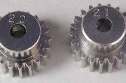 Pignoni 20T e 21T foro 3,17mm modulo 0.6 1/10 - TAM50356
