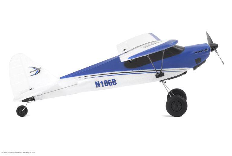 Mini Cub Blu 450mm completo di tutto EZ-Wings con 2 LiPo - SU-EZ-020 - immagine 7