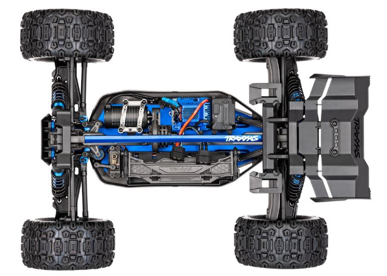 Traxxas Sledge rosso Truggy 1/8 Belted Brushless VXL-6s - TXX95096-4RED - immagine 6