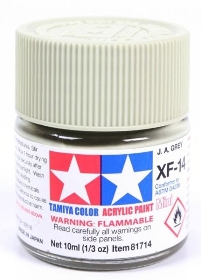 Colore acrilico XF-14 J.a. Grey 6pz da 10ml opaco - TAM81714