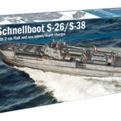 Motosilurante Tedesca Schnellboot S-26/S-38 1/35 - ITA5625
