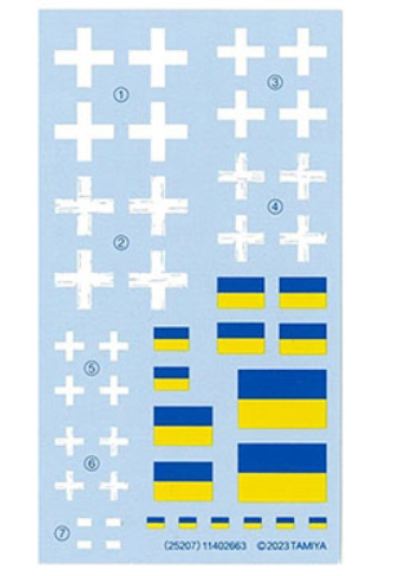 M1A1 Abrams Ukraine 1/35 in edizione limitata - TAM25216 - immagine 5