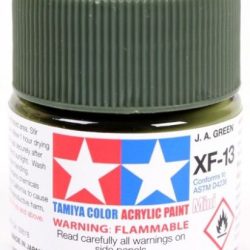 Colore acrilico XF-13 J.a. Green 1pz da 10ml opaco - TAM81713-1PZ