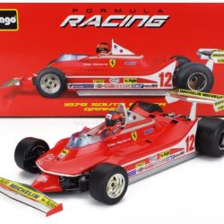Ferrari F1 312T4 #12 1/18 Gilles Villeneuve 1979 South Africa - BUR18-16814
