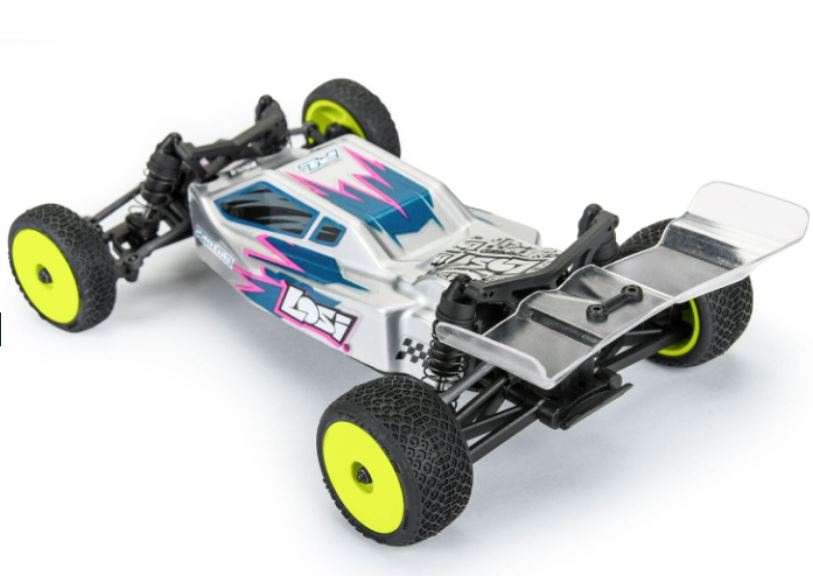 Losi Micro-B Cerchi gialli e gomme Electron 2.0 Buggy 7mm 4pz - HORPRO1031412 - immagine 8