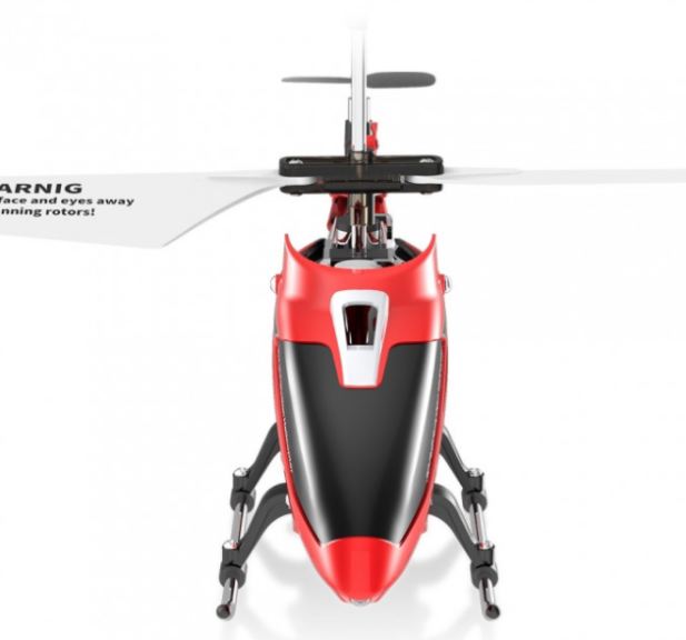 Elicottero S107G rosso coassiale con sensore barometrico - SYMS107H-RED - immagine 3