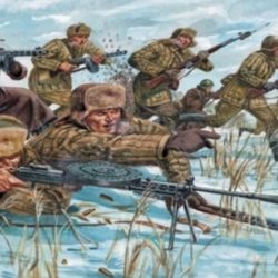 FANTERIA RUSSA WWII       1/72 UNIFORMI INVERNALI - ITA6069