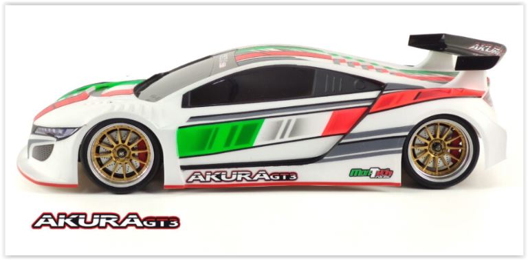 Carrozzeria Akura GT3 190mm 1/10 - GPEDMT021-003 - immagine 5