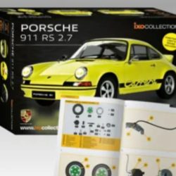 Porsche 911 RS 2.7 Gialla scala 1/8 in kit di montaggio in metallo - IXO34419