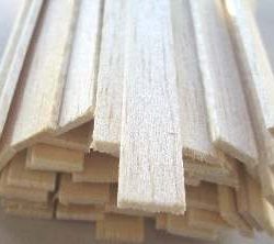 LISTELLI BALSA mm 2x10    50pz - M85813