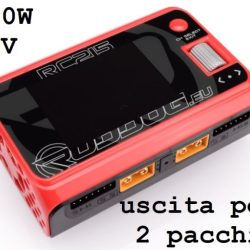 Caricabatterie RC215 500W doppia uscita 12v Ruddog - RUDRP-0405