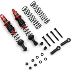 Ammortizzatori 90mm rossi Desert Cobra Dual Spring 1/10 2pz - GPEDDDC-090RD